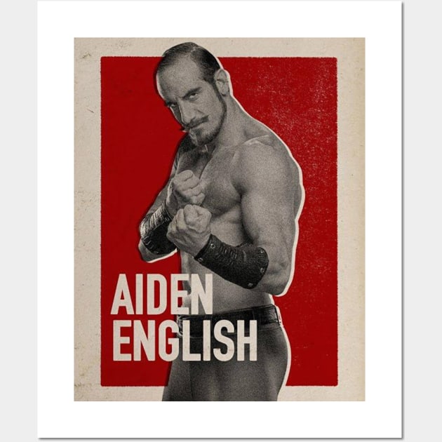 Aiden English Vintage Wall Art by nasib